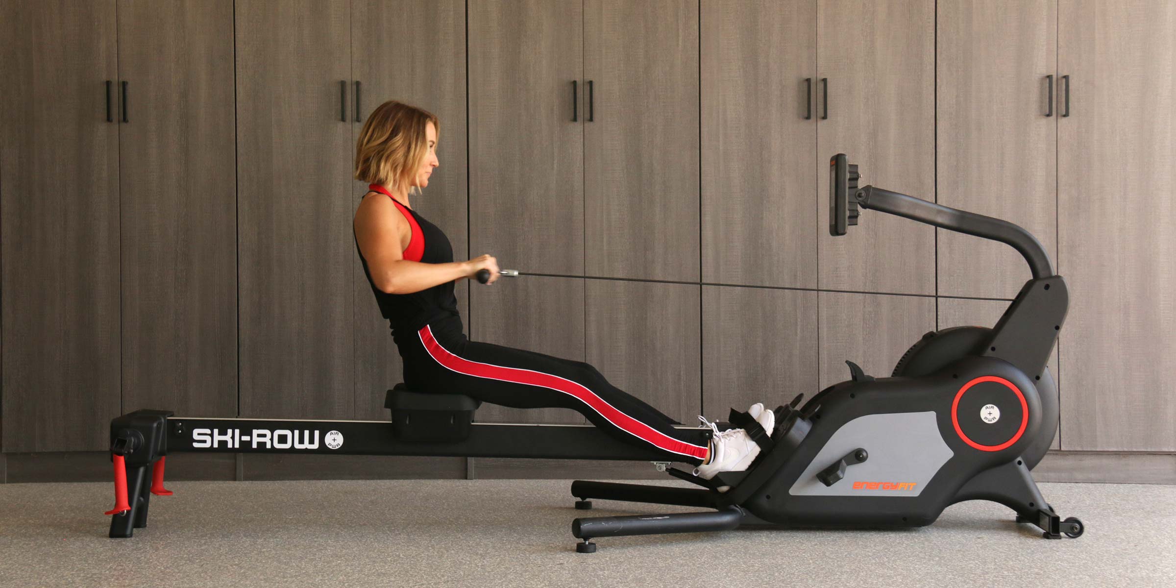 Ski discount row workout